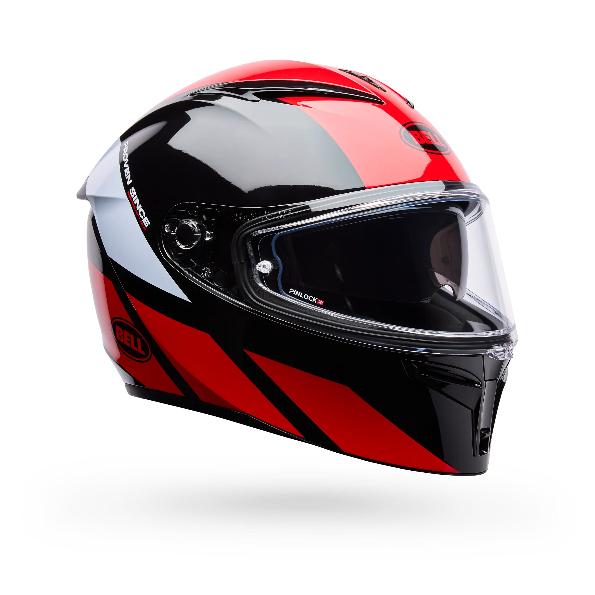 Bell Lithium Mips Tech Full Face Motorcycle Helmet - Red/Black - Main