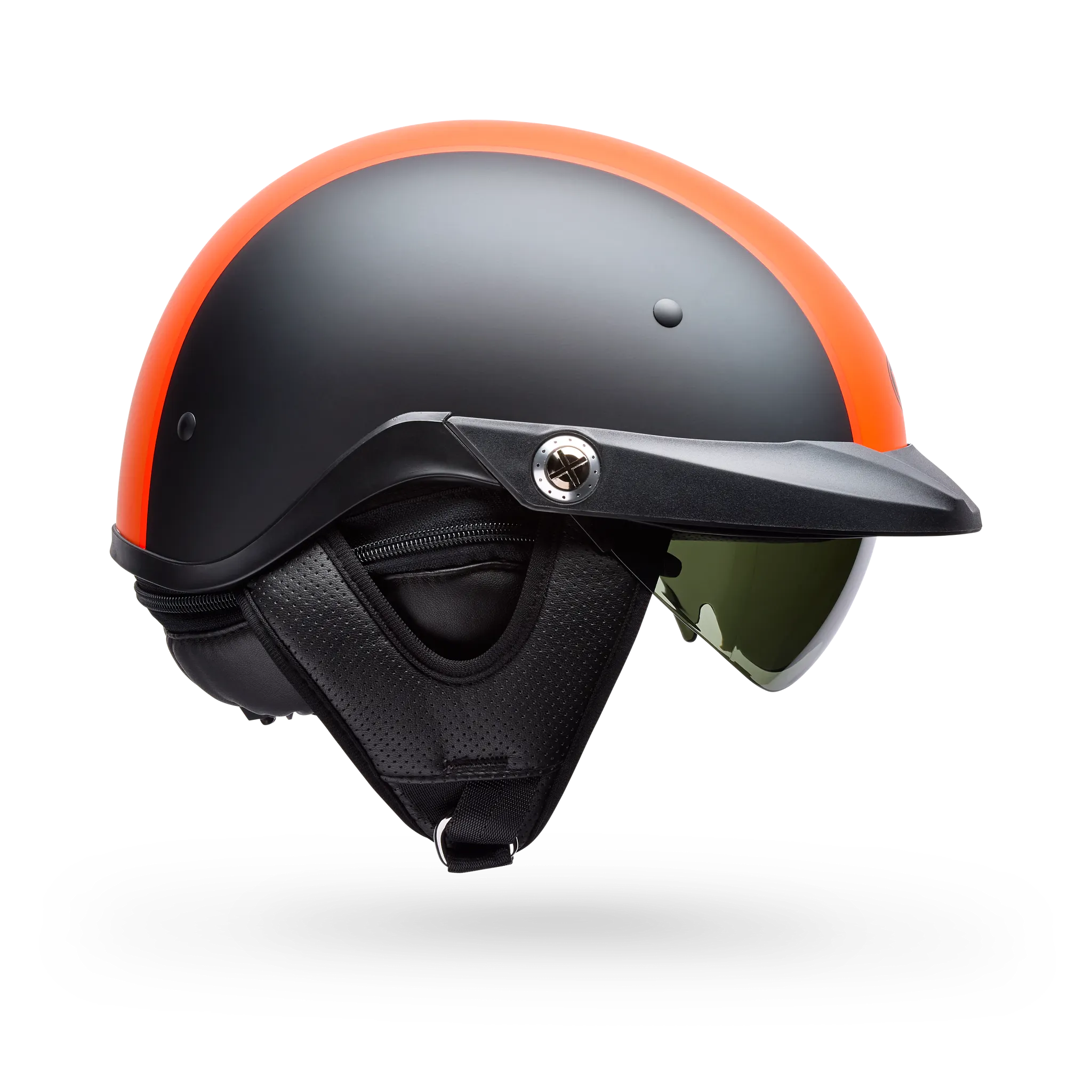 Bell Pit Boss Pinned Half Face Motorcycle Helmet
