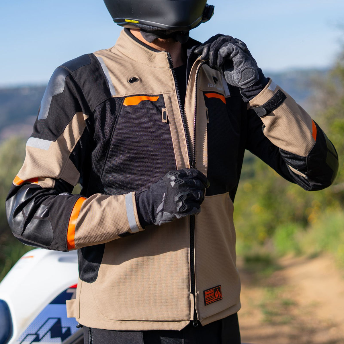 Tour Master Men's Zephyr Mesh Motorcycle Jacket