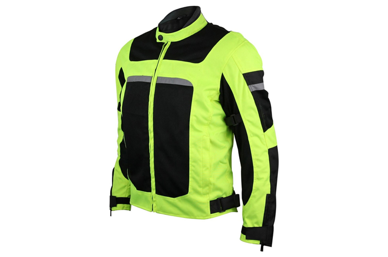 Summer Mens Motorcycle Jackets with Armor 4 Seasons Youth Mesh Adventure Riding Jacket Waterproof 